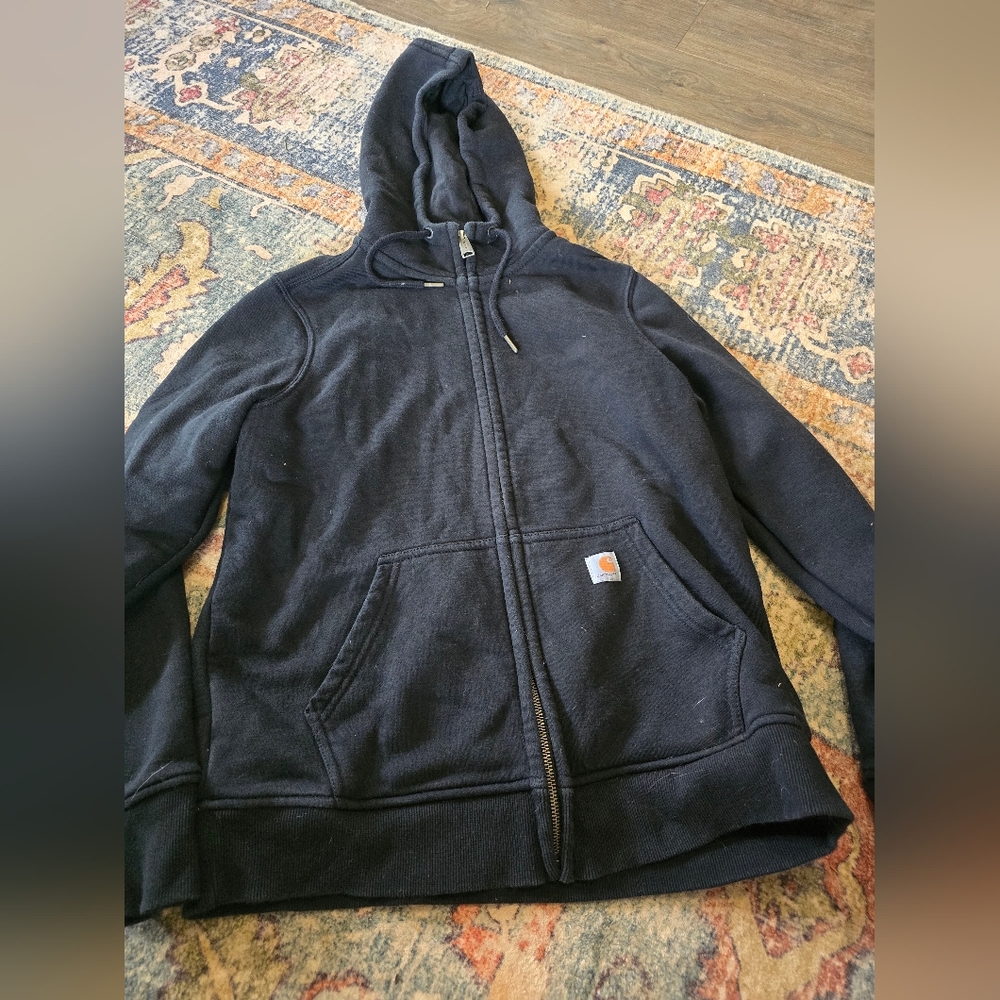 Carhartt Women's Black Hoodie Jacket